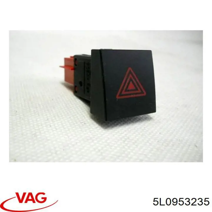 5L0953235 VAG Botão de ativação do sinal de emergência