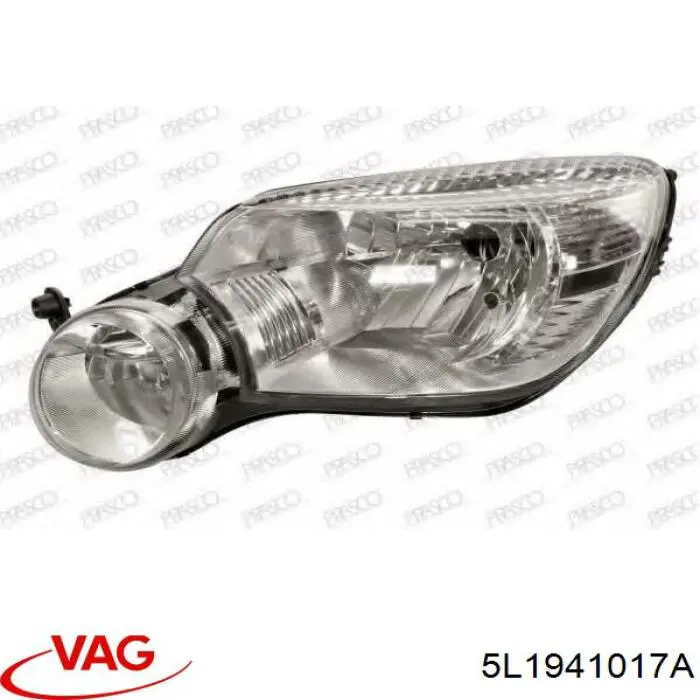 5L1941017A VAG Luz esquerda