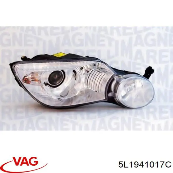 Luz esquerda VAG 5L1941017C preço, a partir de 377,45 USD
