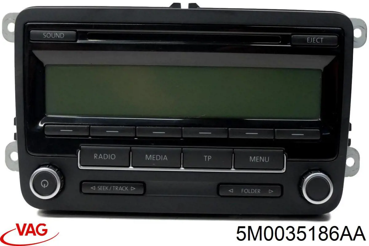 Compre 5M0035186AA VAG Aparelhagem de som (rádio AM/FM), universal