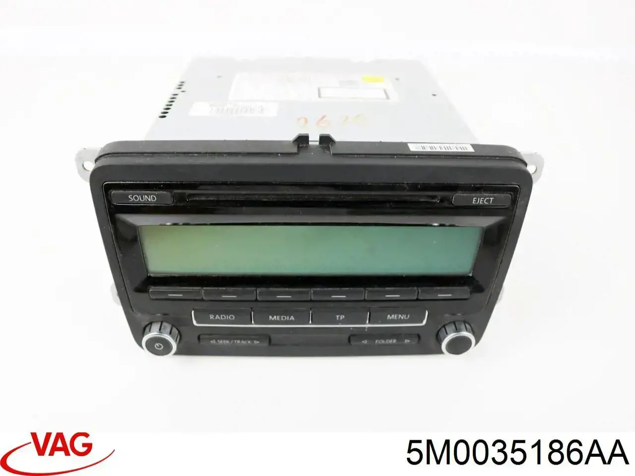 5M0035186AA VAG Aparelhagem de som (rádio AM/FM), universal