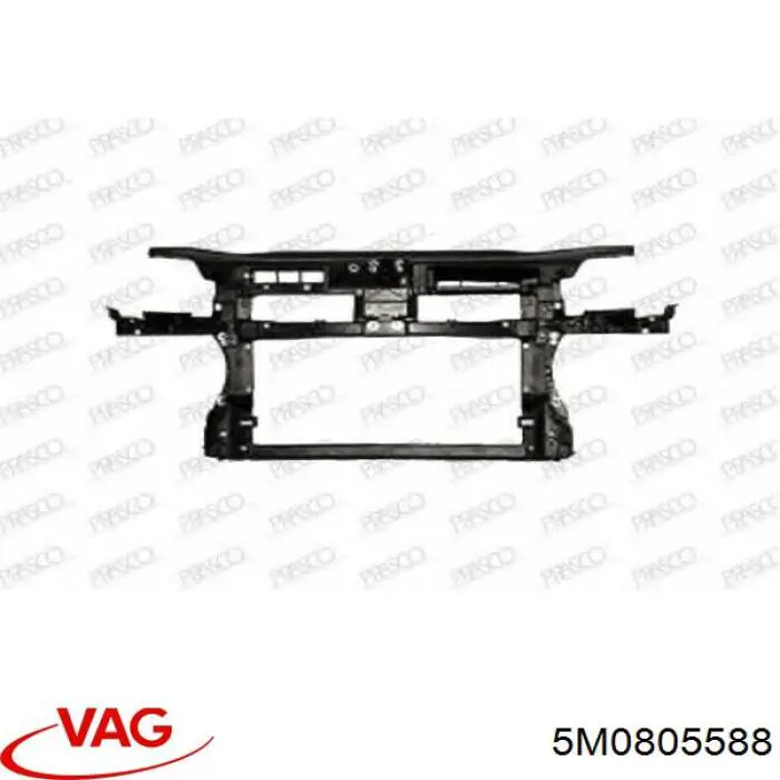 Suporte do radiador montado (painel de montagem de fixação das luzes) VAG 5M0805588 preço, a partir de 123,02 USD