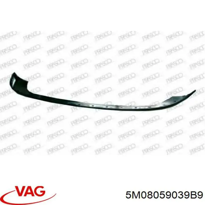 Spoiler do pára-choque dianteiro VAG 5M08059039B9 preço, a partir de 67,17 USD