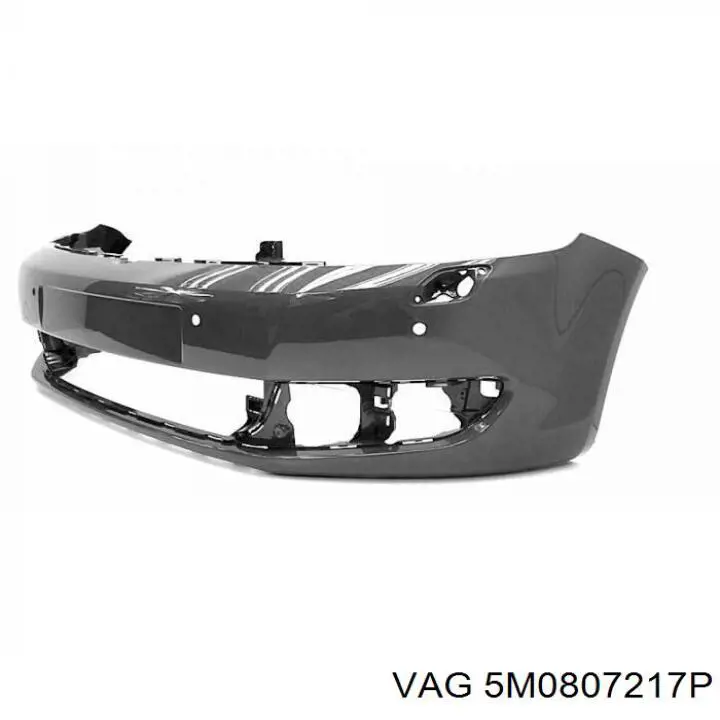 5M0807217P VAG Pára-choque dianteiro
