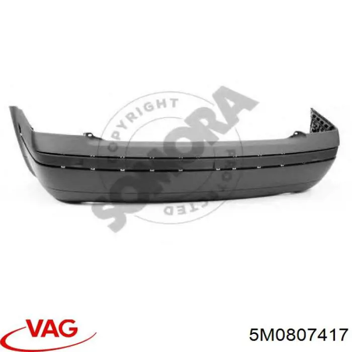 Pára-choque traseiro VAG 5M0807417 preço, a partir de 349,03 USD