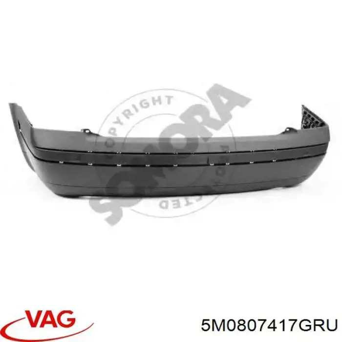 Pára-choque traseiro VAG 5M0807417GRU preço, a partir de 349,63 USD