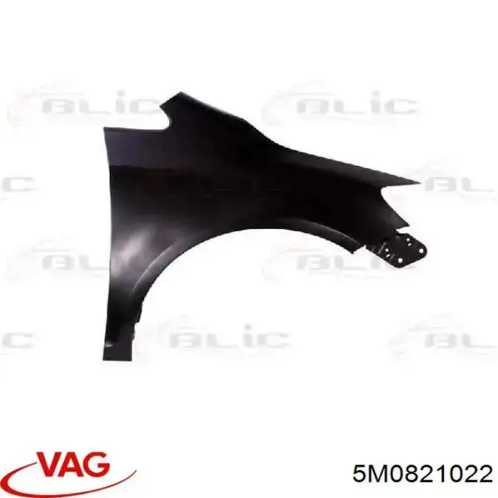 5M0821022 VAG Pára-lama dianteiro direito