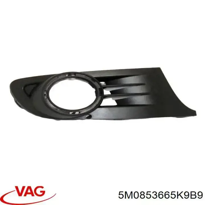Grelha esquerda do pára-choque dianteiro VAG 5M0853665K9B9 preço, a partir de 93,89 USD