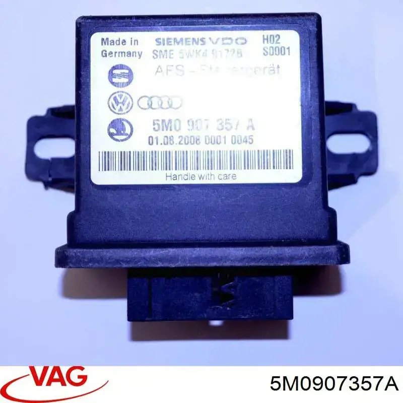 5M0907357A VAG Módulo de direção (Centralina eletrônica) de iluminação adativa