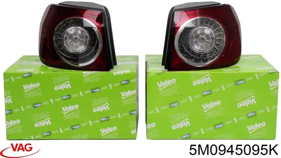 Compre 5M0945095K VAG Lanterna traseira esquerda externa