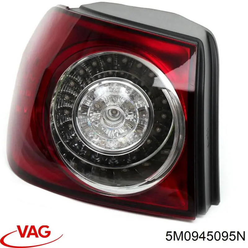 Lanterna traseira esquerda externa VAG 5M0945095N preço, a partir de 140,11 USD