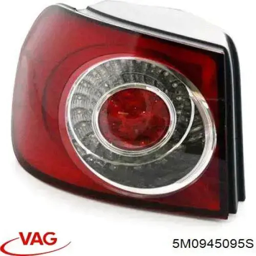 5M0945095S VAG Lanterna traseira esquerda externa