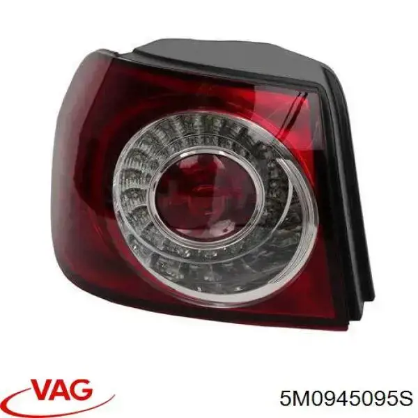 Compre 5M0945095S VAG Lanterna traseira esquerda externa