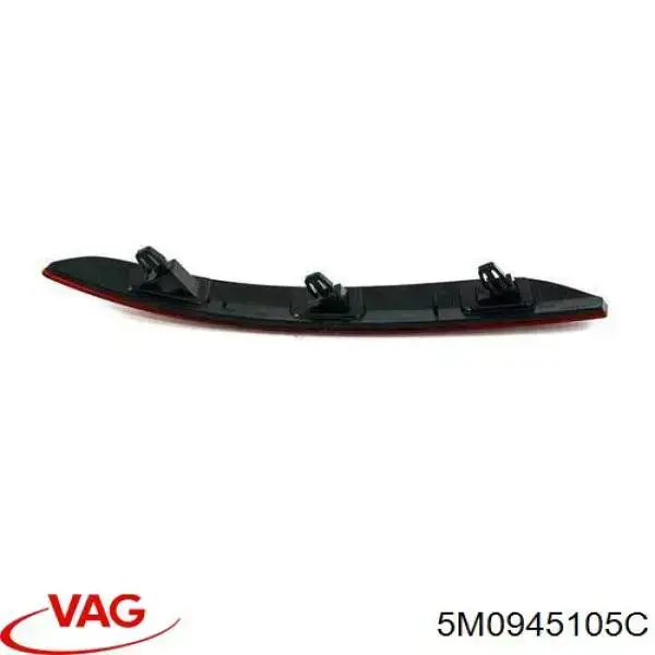 Retrorrefletor (refletor) do pára-choque traseiro esquerdo VAG 5M0945105C preço, a partir de 50,73 USD