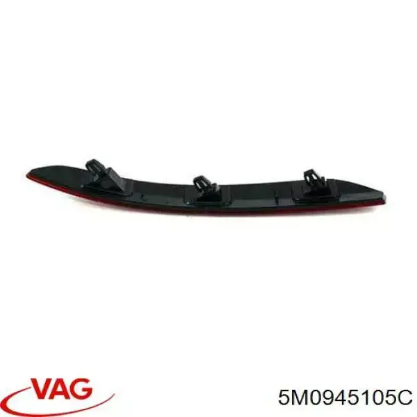 Compre 5M0945105C VAG Retrorrefletor (refletor) do pára-choque traseiro esquerdo
