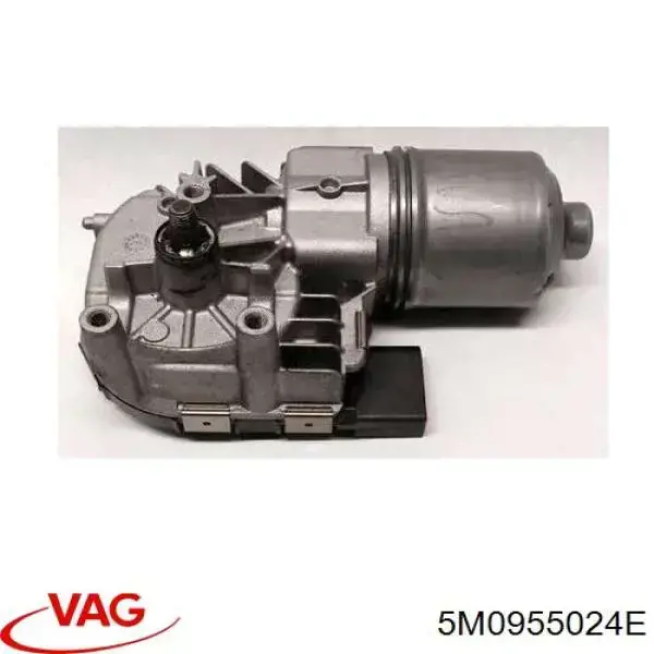 5M0955024E VAG Trapézio de limpador pára-brisas direito