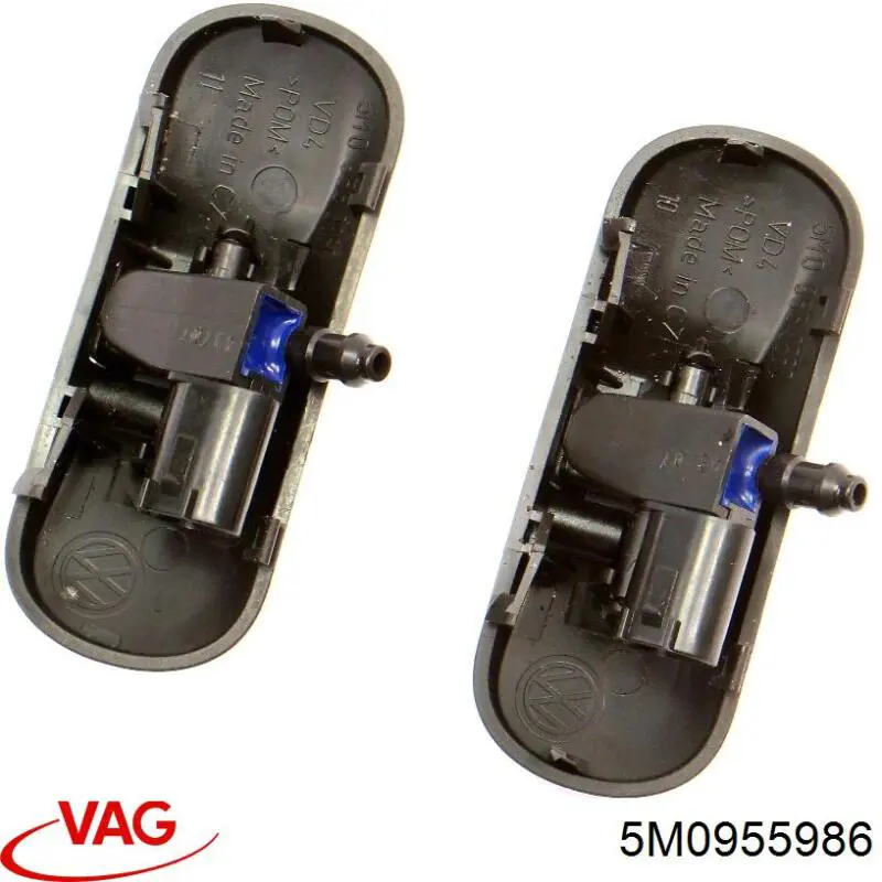 Injetor de fluido para lavador de pára-brisas VAG 5M0955986 preço, a partir de 12,49 USD
