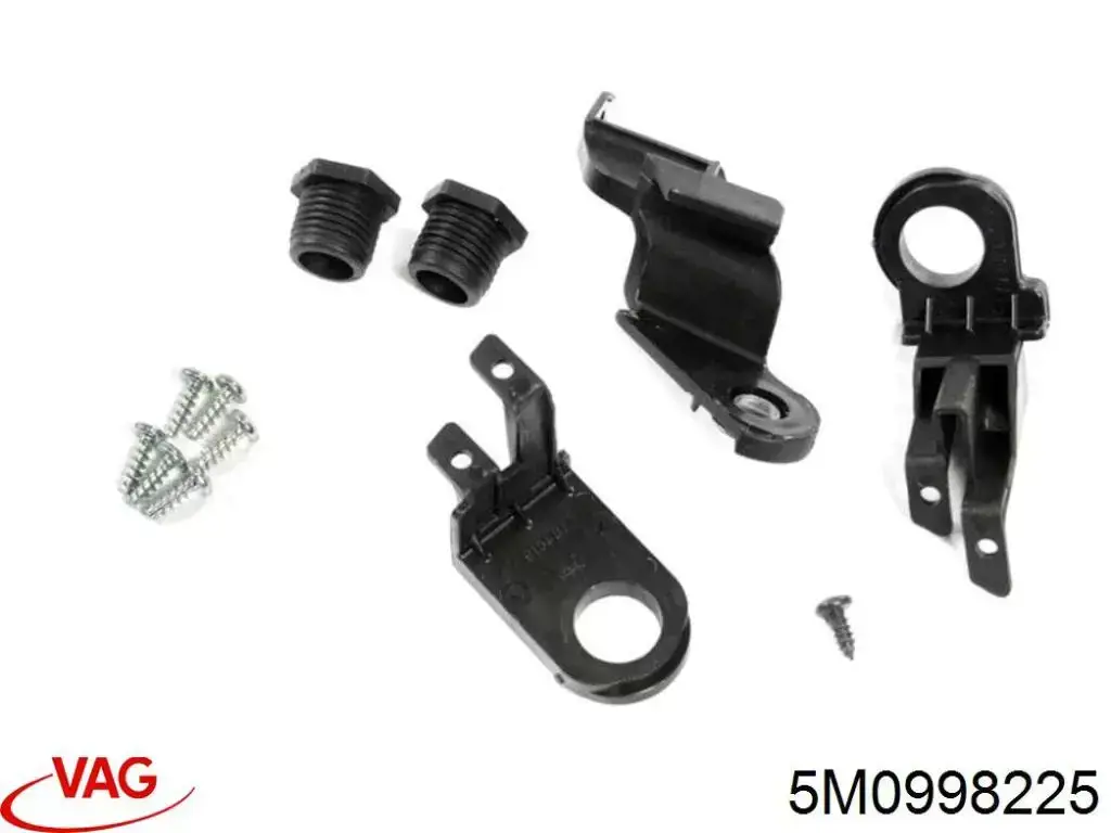 5M0998225 VAG Consola (adaptador) de fixação da luz dianteira esquerda