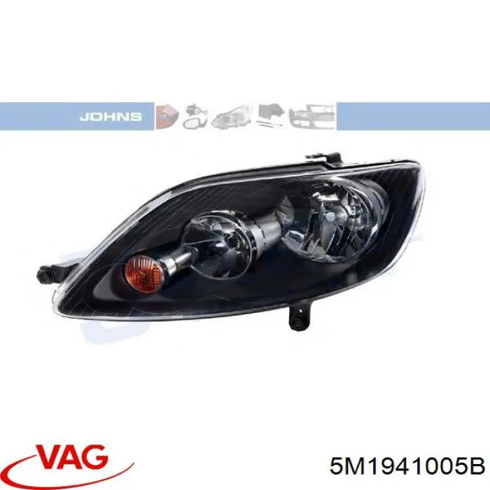 5M1941005B VAG Luz esquerda
