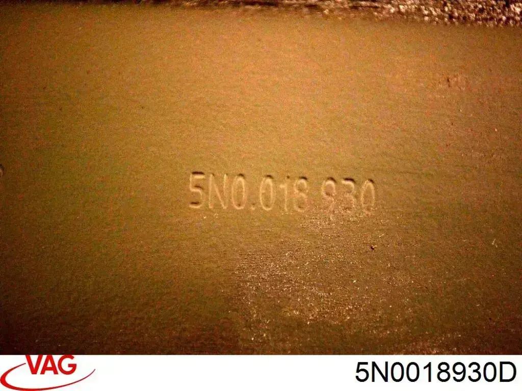 5N0018930D VAG Proteção de motor, de panela (da seção de motor)