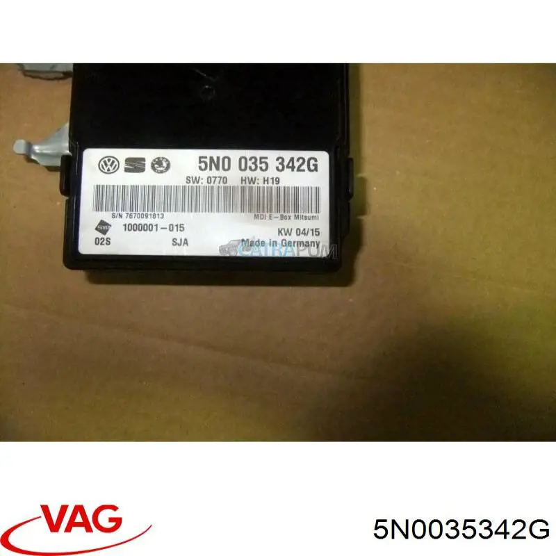 Unidade de controlo multimídia VAG 5N0035342G preço, a partir de 46,35 USD