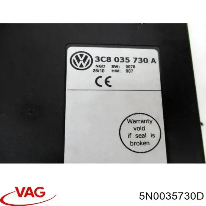 Unidade de controlo Bluetooth VAG 5N0035730D preço, a partir de 163,09 USD