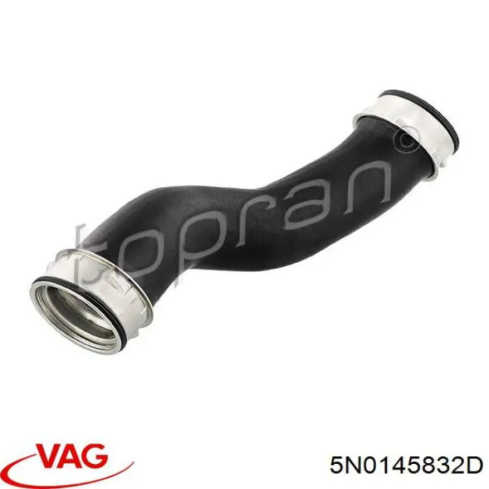 5N0145832D VAG Mangueira (cano derivado) de intercooler