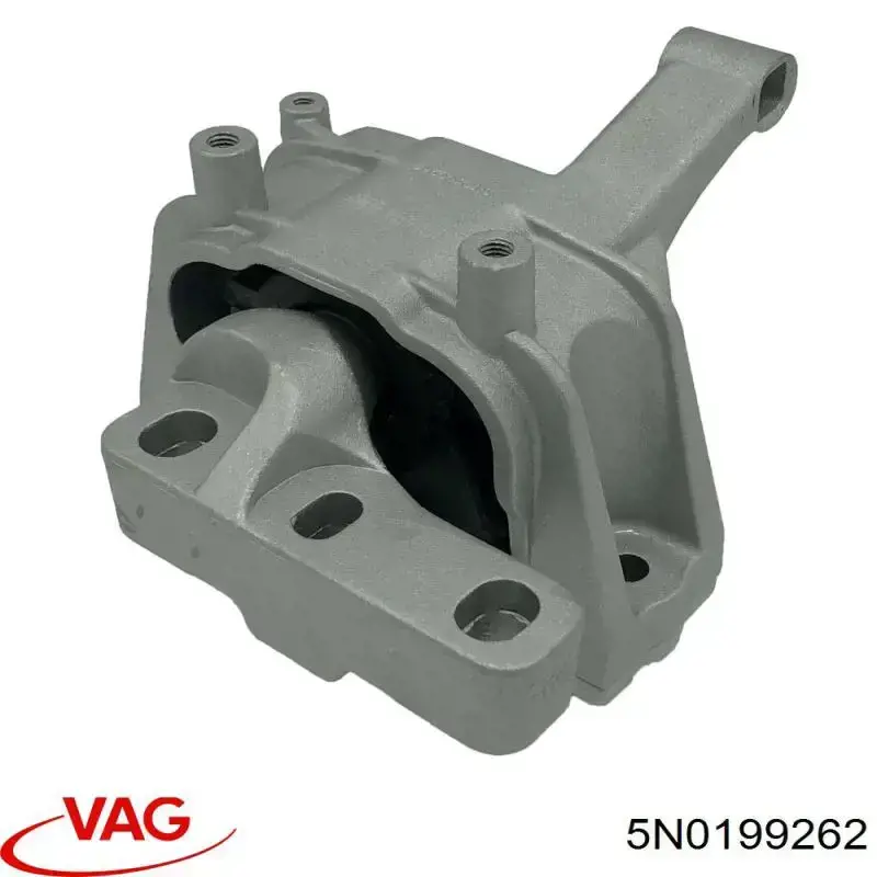 5N0199262 VAG Coxim (suporte) direito de motor