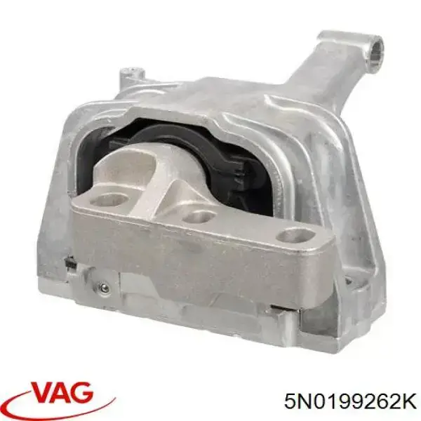 5N0199262K VAG Coxim (suporte) direito de motor