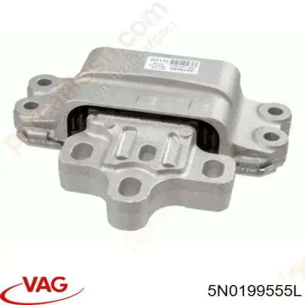 Coxim (suporte) esquerdo de motor VAG 5N0199555L preço, a partir de 73,76 USD