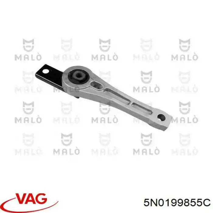 Coxim (suporte) traseiro de motor Corteco 49432311
