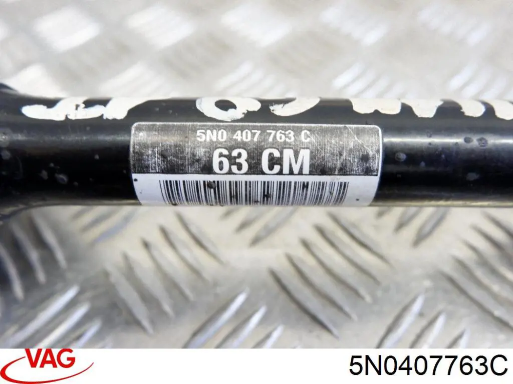 Semieixo (acionador) dianteiro esquerdo VAG 5N0407761P preço, a partir de 162,68 USD