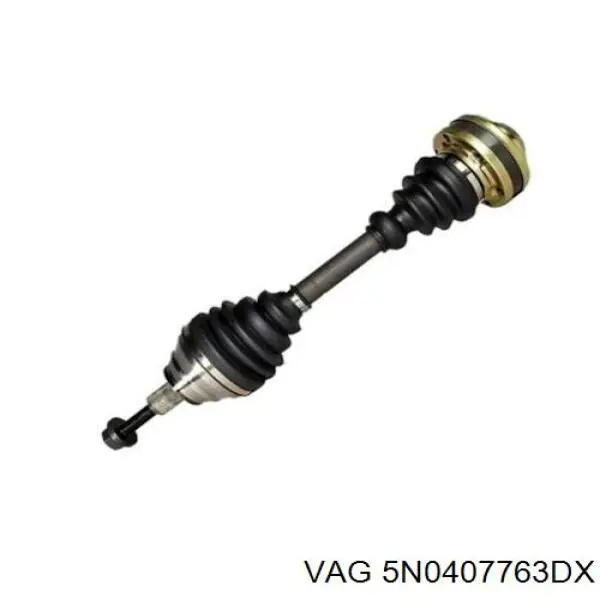 Semieixo (acionador) dianteiro esquerdo VAG 5N0407761FX preço, a partir de 93,63 USD