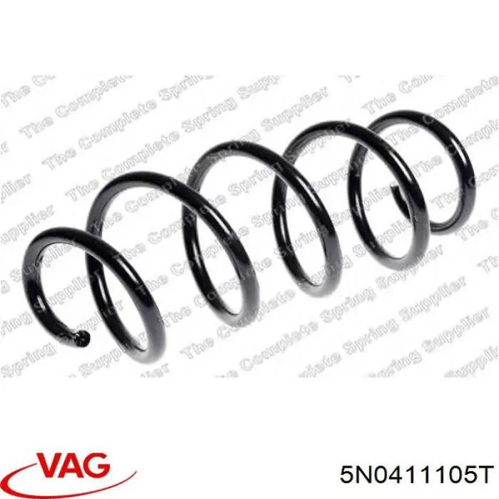 Mola dianteira VAG 5N0411105T preço, a partir de 36,08 USD