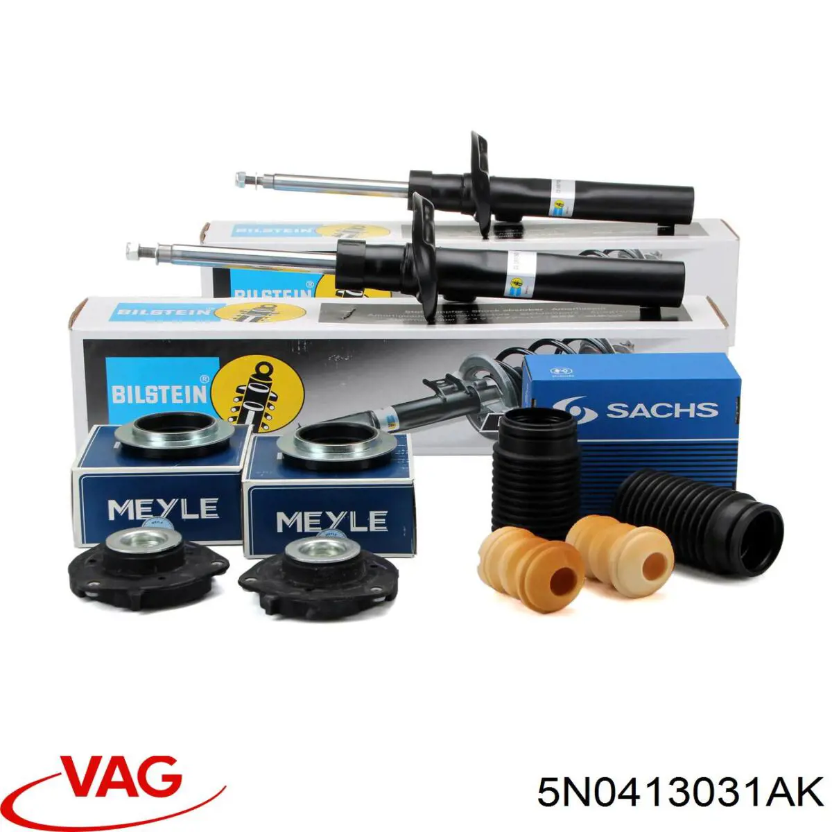 Compre 5N0413031AK VAG Amortecedor dianteiro