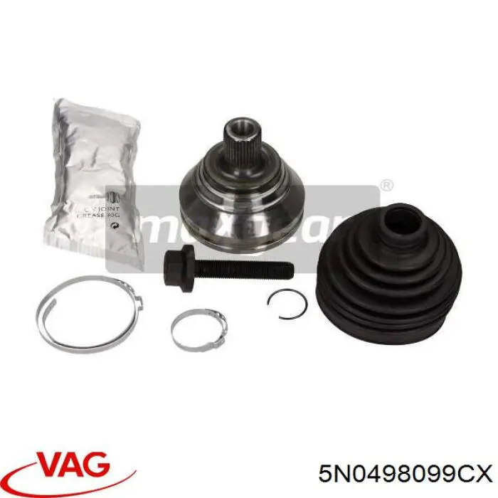 Junta homocinética externa dianteira VAG 5N0498099CX preço, a partir de 593,26 USD