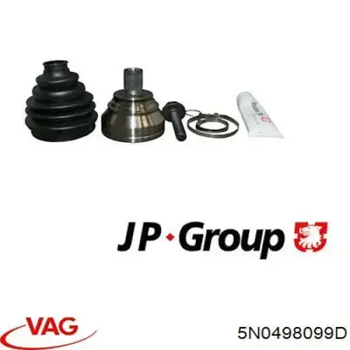 Compre 5N0498099D VAG Junta homocinética externa dianteira