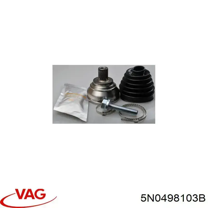 Compre 5N0498103B VAG Junta homocinética interna dianteira esquerda