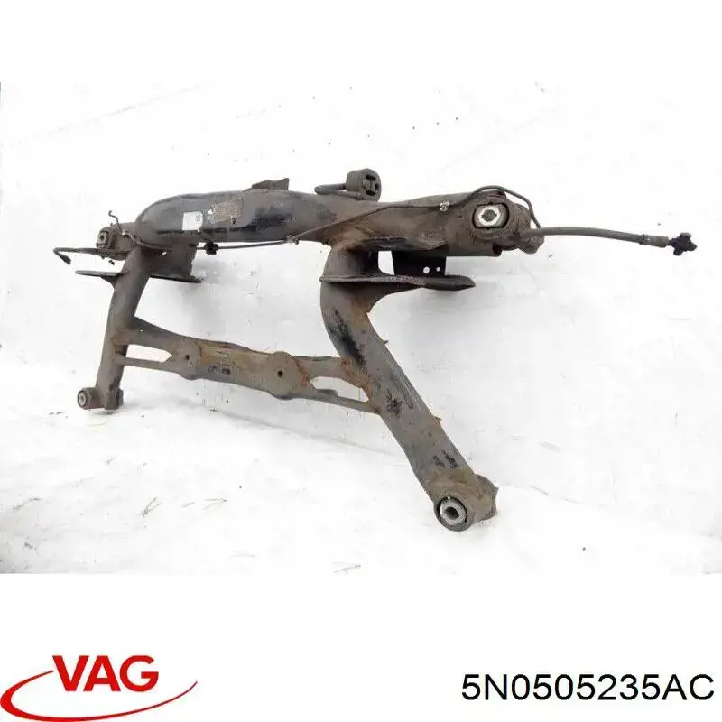 Compre 5N0505235AC VAG Viga de suspensão traseira (plataforma veicular)