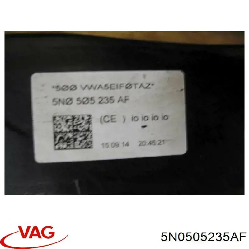 Viga de suspensão traseira (plataforma veicular) VAG 5N0505235AF preço, a partir de 417,85 USD