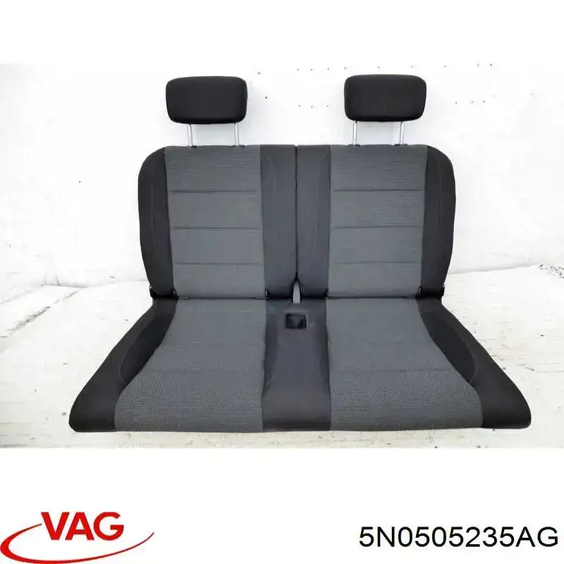 Compre 5N0505235AG VAG Viga de suspensão traseira (plataforma veicular)