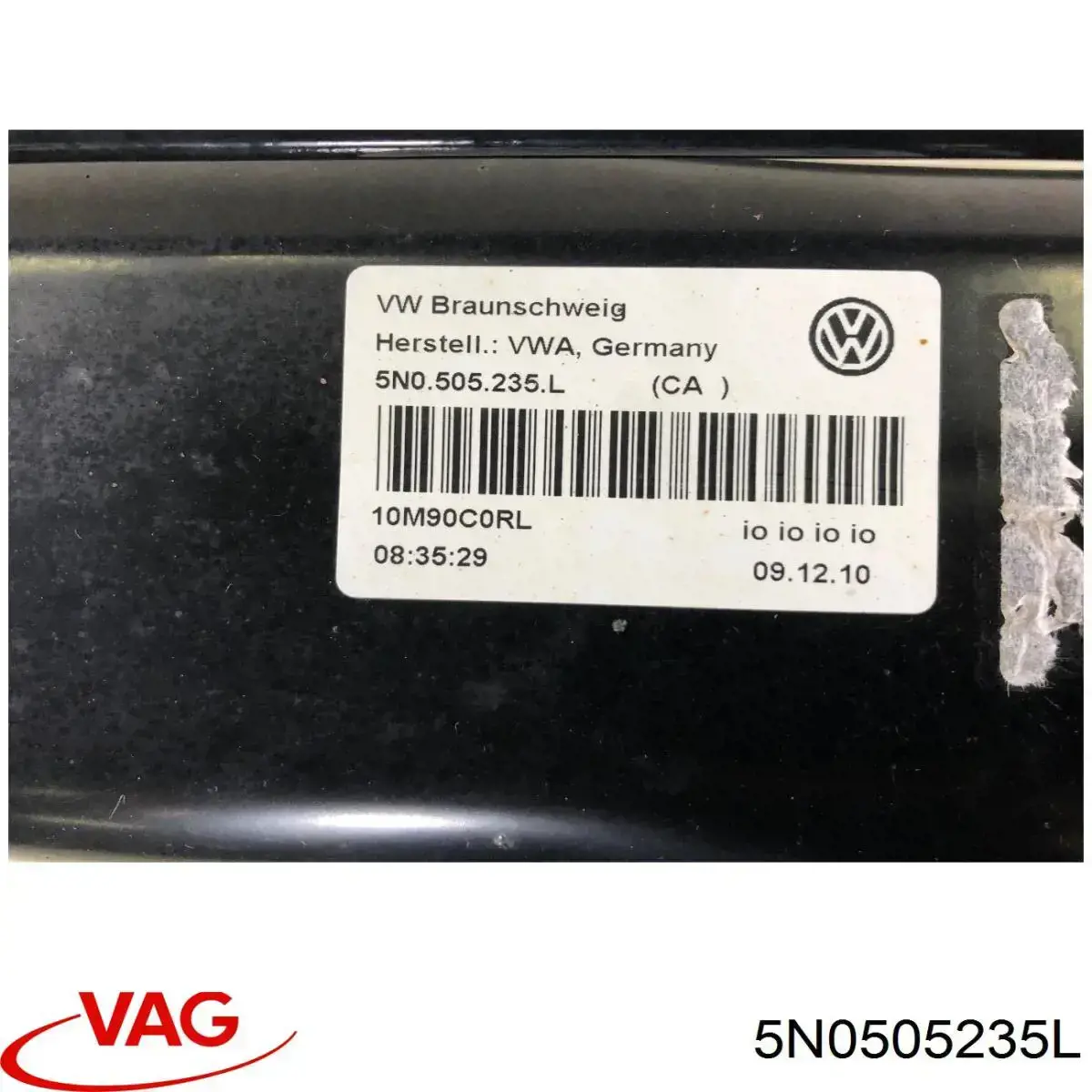 Compre 5N0505235L VAG Viga de suspensão traseira (plataforma veicular)