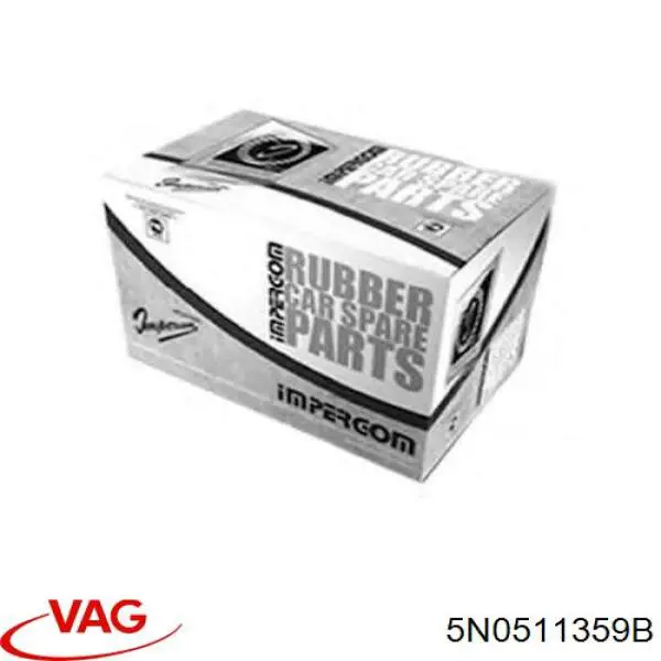 Pára-choque (grade de proteção) de amortecedor traseiro VAG 5N0511359B preço, a partir de 13,43 USD