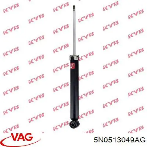 Compre 5N0513049AG VAG Amortecedor traseiro