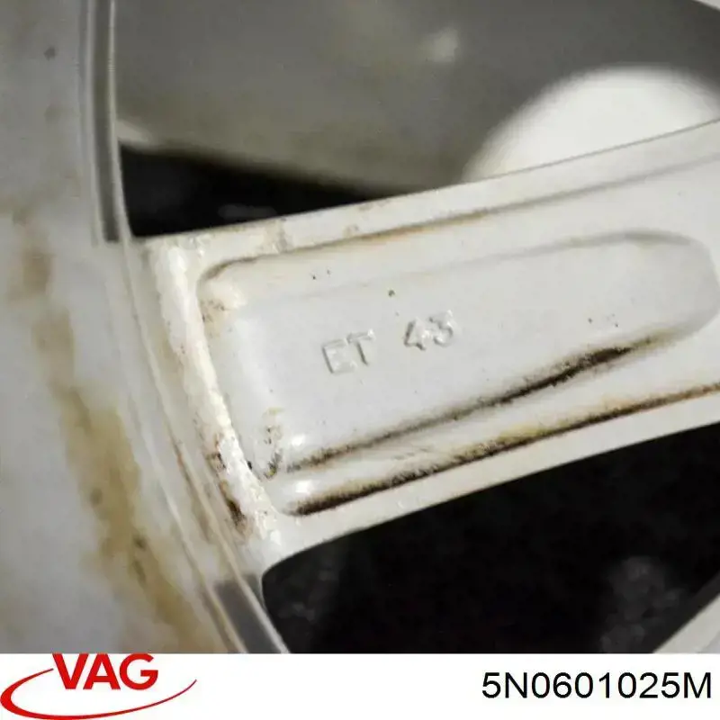 5N0601025M VAG Discos de roda de aleação ligeira (de aleação ligeira, de titânio)