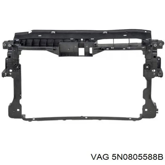 5N0805588B VAG Suporte do radiador montado (painel de montagem de fixação das luzes)