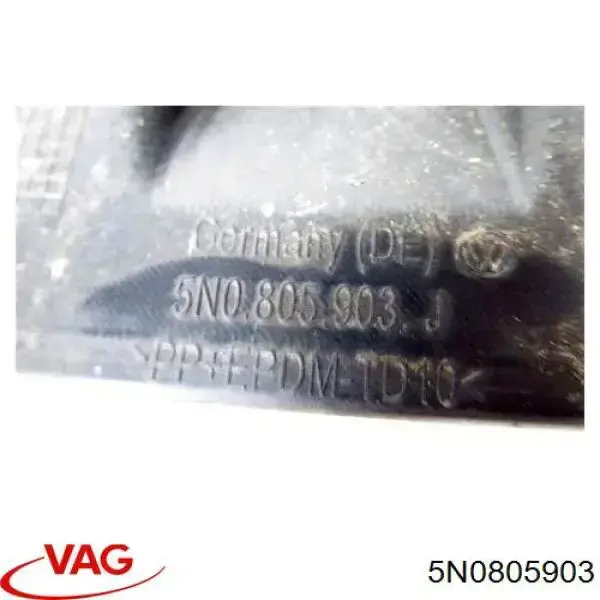 Compre 5N0805903 VAG Spoiler do pára-choque dianteiro