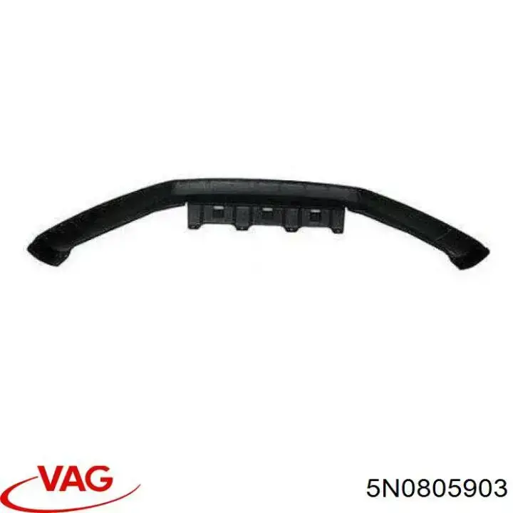 Spoiler do pára-choque dianteiro VAG 5N0805903 preço, a partir de 102,10 USD