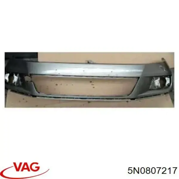 Pára-choque dianteiro VAG 5N0807217 preço, a partir de 104,16 USD