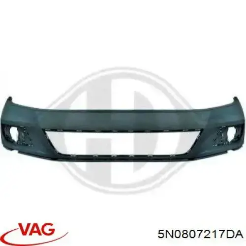 5N0807217DA VAG Pára-choque dianteiro